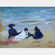 Three Persons at the Beach